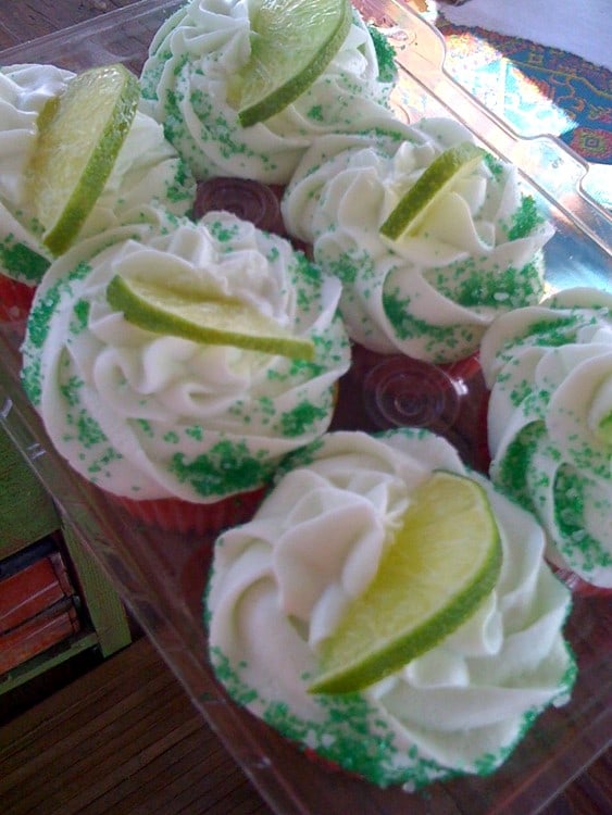 Here's a very fun and tasty way to get your margarita fix for Cinco de Mayo or any time a margarita craving hits! Margarita Cupcakes