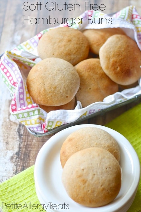 Soft Hamburger Buns from Petite Allergy Treats