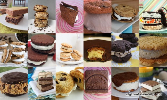 Who doesn't love a delicious ice cream sandwich? When you're gluten free, they're not readily available, but you can easily make your own. Some of these recipes are incredibly easy, too. Your friends and family will love these creations, and so will you! (photo)