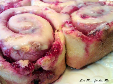 Gluten-Free Raspberry Sweet Rolls Live Free Gluten Free