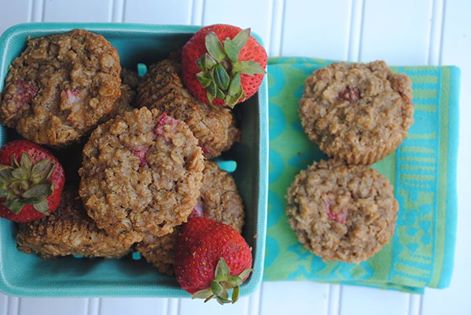 Gluten-Free Strawberry Oatmeal Muffins Berrylicious Ebook Maggie Savage