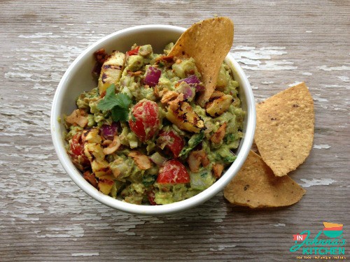 Roasted Pineapple Bacon Guacamole In Johnna's Kitchen