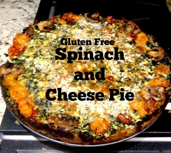 Gluten-Free Spinach and Cheese Pie with Potato Crust Gluten-Free A-Z