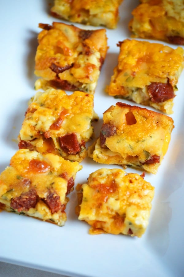 Gluten-Free Pepperoni Squares What the Fork Food Blog