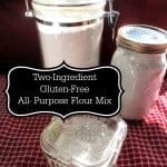 Ditch the expensive flour mixes (which you haven't been happy with anyway) and start using this Two-Ingredient Best Gluten-Free All-Purpose Flour Mix from Gluten Free Easily. It works, it's easy to mix up, and it's inexpensive! (photo)