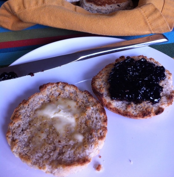 Gluten-Free Brit Bits English Muffins ChaCha's Gluten-Free Kitchen