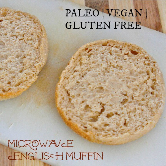 Gluten-Free Paleo Vegan Microwave English Muffin The Big Man's World