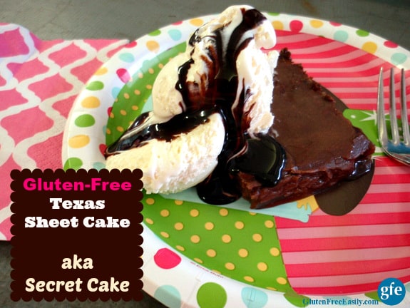 Gluten-Free Texas Sheet Cake Gluten Free Easily Birthday Cake