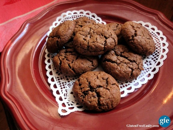 Gluten-Free Paleo Chocolate Coconut Hazelnut Cookies GFE