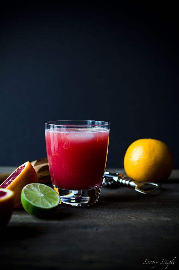 Gluten-Free Blood Orange Gin and Tonic Savory Simple
