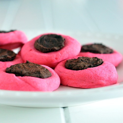 Gluten-Free Pink Thumbprint Cookies Spabettie