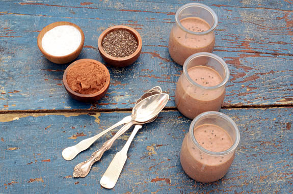 Gluten-Free Chocolate Chia Pudding from Elana's Pantry [featured on AllGlutenFreeDesserts.com]