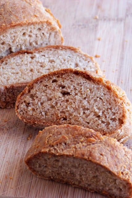 Five-Ingredient Easy French Bread (Gluten-Free, Vegan)