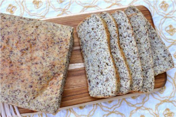 Grain-Free High-Protein and Fiber Bread Allergy-Free Alaska