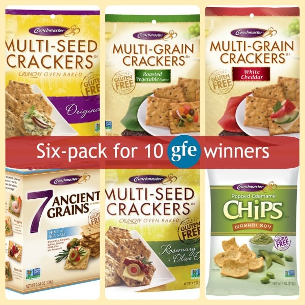 Gluten-Free Crunchmaster Crackers Chips GFE