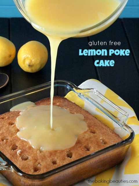 Gluten-Free Lemon Poke Cake