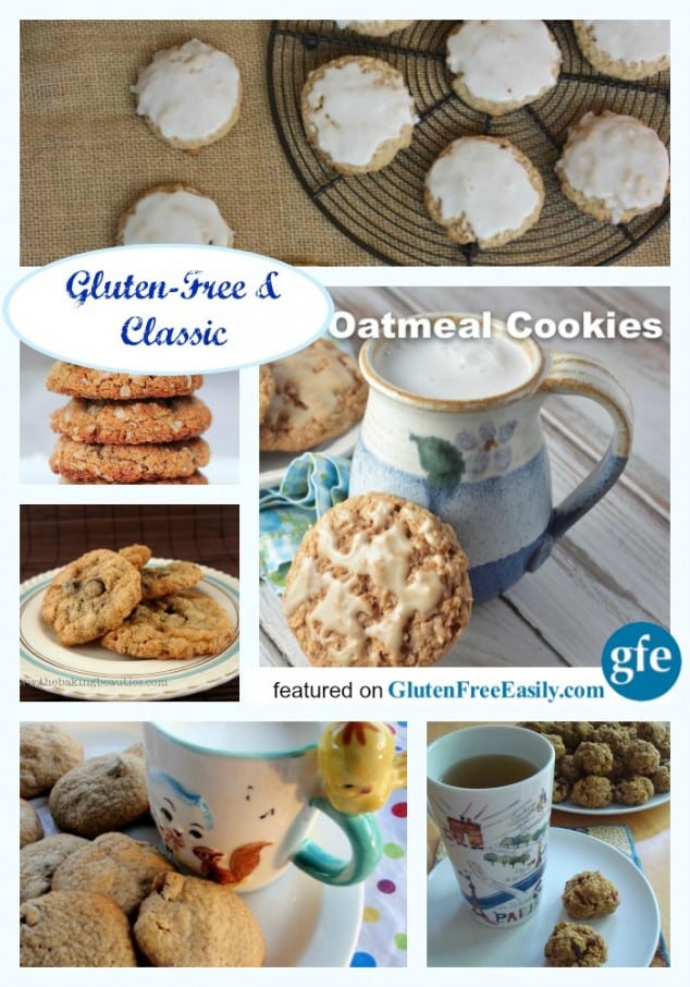 There's an oatmeal cookie for everyone in this roundup of Gluten-Free Oatmeal Cookie Recipes! [from GlutenFreeEasily.com]