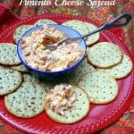 Pimento Cheese Spread is a delicious Southern classic that's naturally gluten free. It makes a lovely presentation when served on gluten-free crackers, toast points, or bagels, or with celery sticks. I've also eaten it on potato chips!