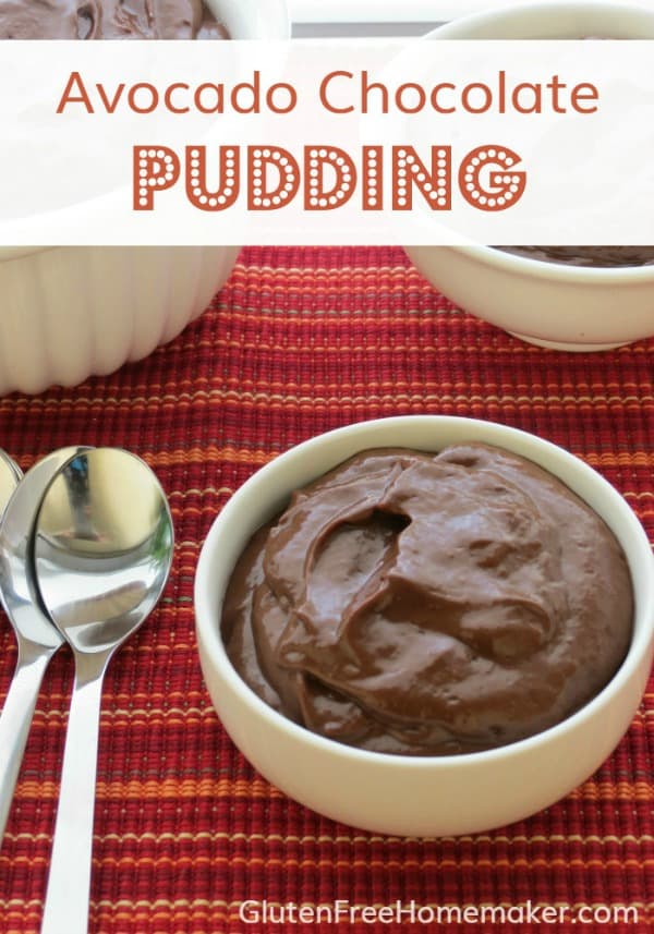 Paleo Avocado Chocolate Pudding