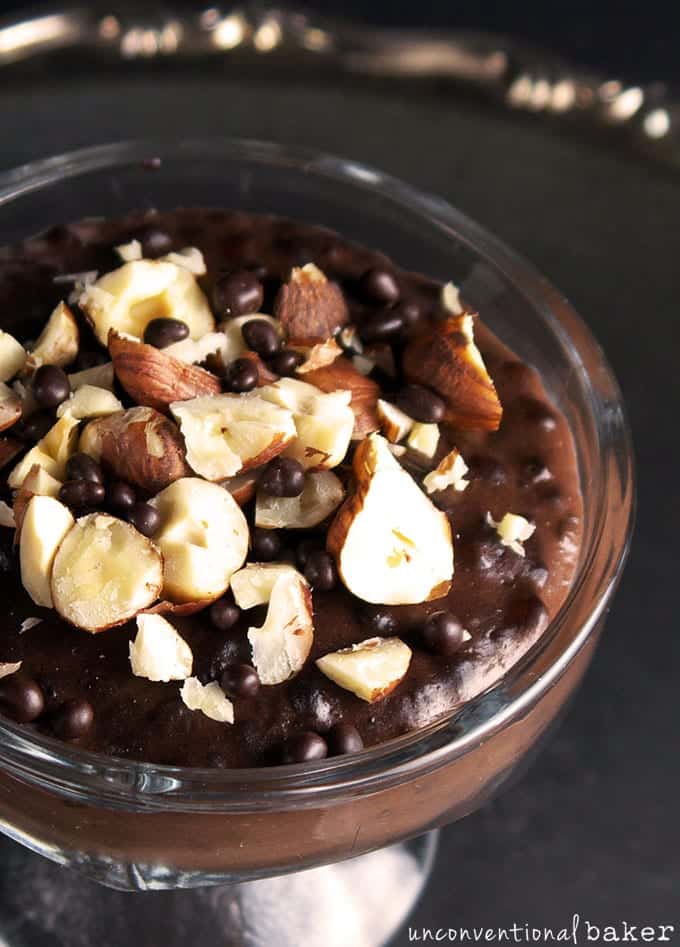 Gluten-Free Vegan Decadent Chocolate Hazelnut Tapioca Pudding