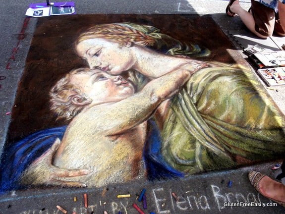 Mother and Child Painting Rendition Via Colori Fredericksburg VA