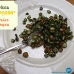 Okra Popcorn. Naturally gluten free, paleo, vegan, and completely addictive! It will turn you into an okra lover! [from GlutenFreeEasily.com]