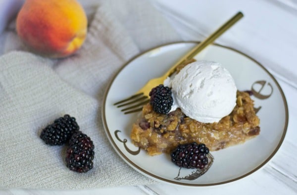 Gluten-Free Peach Blackberry Pie. One of many gluten-free peach pies featured on gfe. [on GlutenFreeEasily.com]