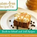 Fall and Back-to-School Recipes for Gluten-Free Recipe Fix