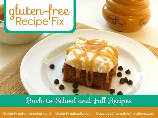 Fall and Back-to-School Recipes for Gluten-Free Recipe Fix