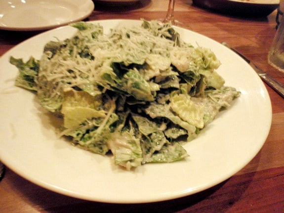 Gluten-Free Caesar Salad--Be sure it's really gluten free!