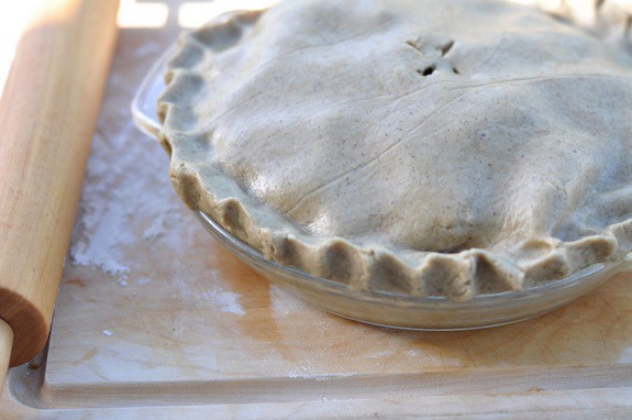 Gluten-Free Pie Crust with Top Crust for Fruit Pie