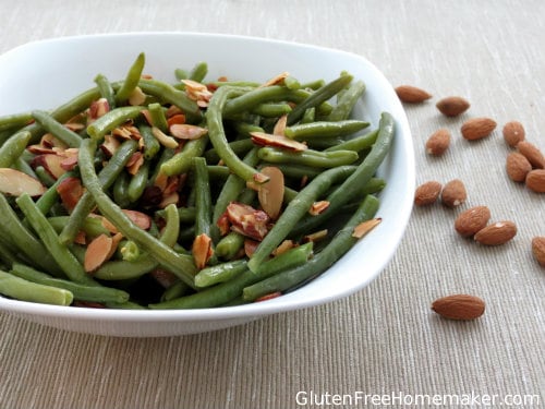 Gluten-Free Green Beans Almandine