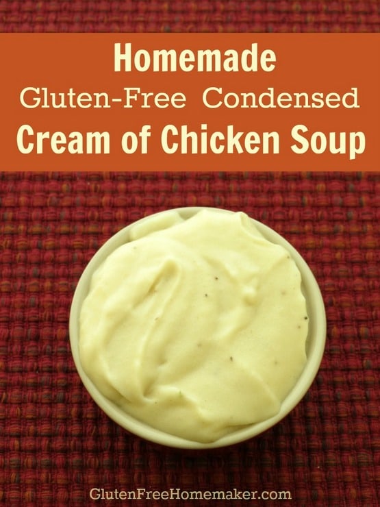 Homemade Gluten-Free Condensed Cream of Soup Recipe
