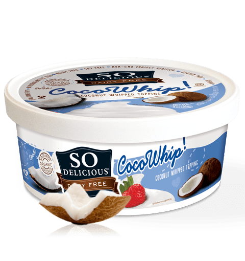 So Delicious CocoWhip review! Coconut based whipped cream (vegan,  gluten-free, dairy-free) 