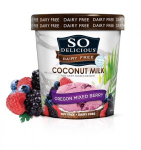 So Delicious Dairy-Free Coconut Milk Mixed Berry Ice Cream