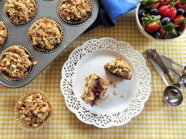 Gluten-Free Nut Butter and Jam Muffins