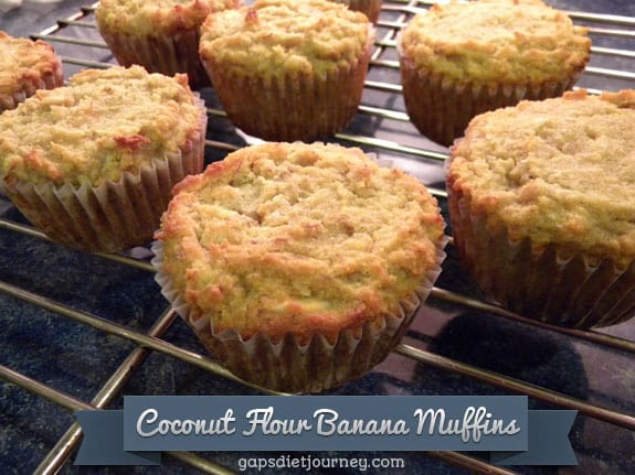 Another delicious way to use your overripe bananas and enjoy muffins!! Gluten-Free Paleo Coconut Flour Banana Muffins. Just one of the best gluten-free muffin recipes from March Muffin Madness