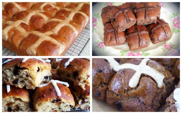 Fabulous Gluten-Free Hot Cross Buns ... Yes! These ARE gluten free! And they're just a sampling of over 25 fantastic gluten-free recipes.