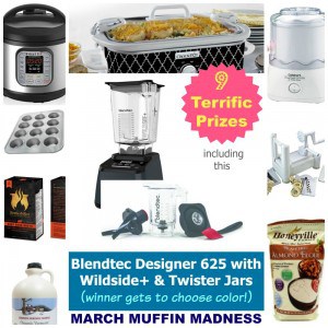 March Muffin Madness Grand Prize Giveaway