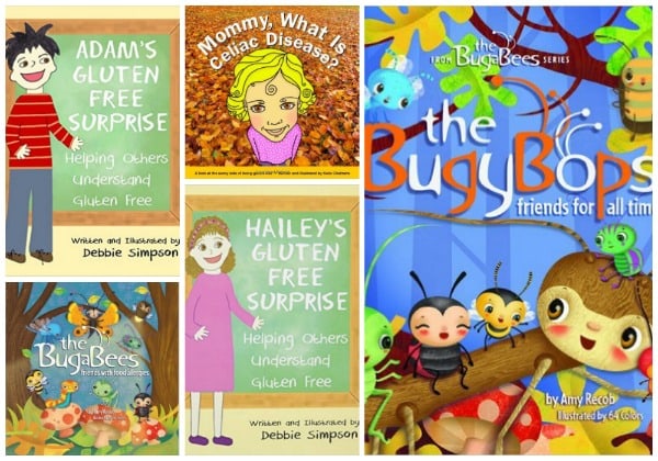 Mommy What Is Celiac? and More Children's Books Collage