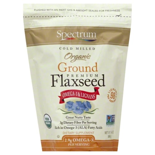 Win it! Spectrum Organic Ground Flaxseed. Flax gel eggs are a great egg substitute!