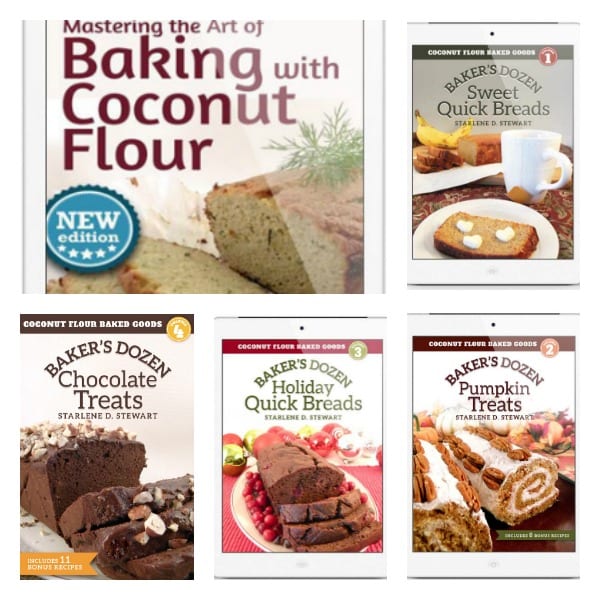 Starlene Stewart's Coconut Flour Cookbook Series