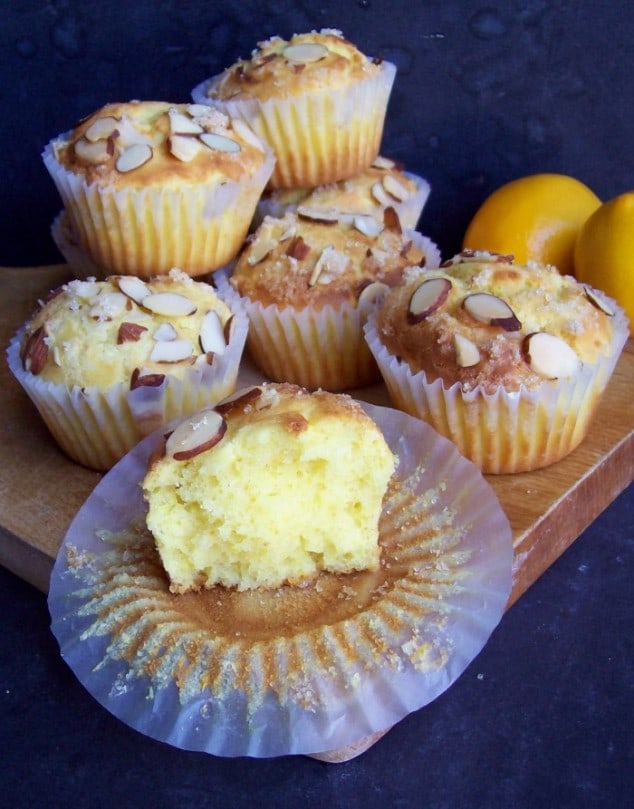 Luscious Lemon Ricotta Cake Muffins! Just one of the best gluten-free muffin recipes from March Muffin Madness!