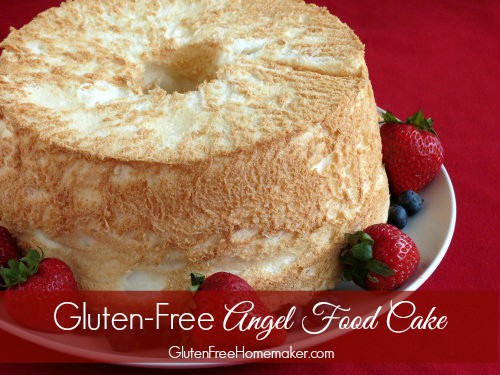 Gluten-Free Angel Food Cake. This recipe from Gluten-Free Homemaker is better than any other Angel Food Cake in the world. Period. One of many fabulous Gluten-Free Mother's Day Brunch Recipes!