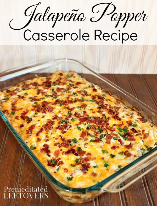 Tater tot and jalapeno popper lovers will think they've died and gone to heaven when they sample this Jalapeno Popper Casserole recipe! A hit every time!