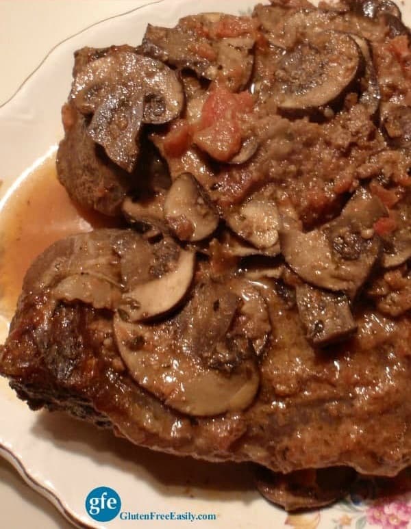 Slow Cooker Swiss Steak. If you've found other recipes for Swiss Steak to be heavy on the tomatoes and lacking creaminess in the sauce, this recipe is for you. You'll look forward to coming home and lifting the lid on your crockpot with this one!