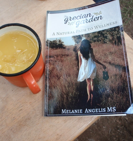 The Grecian Garden Book Review. This is Melanie Angelis' personal health journey and story of how she helps others. (photo)
