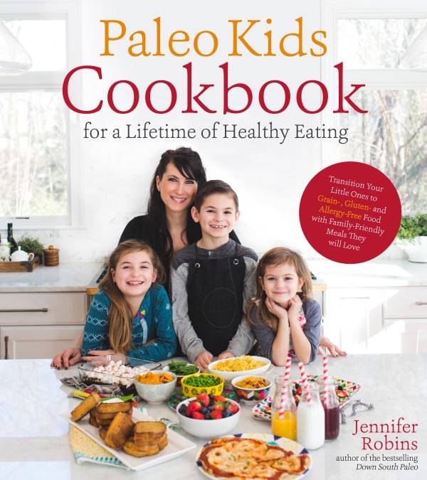 The Paleo Kids Cookbook by Jennifer Robins [featured on GlutenFreeEasily.com] (photo)