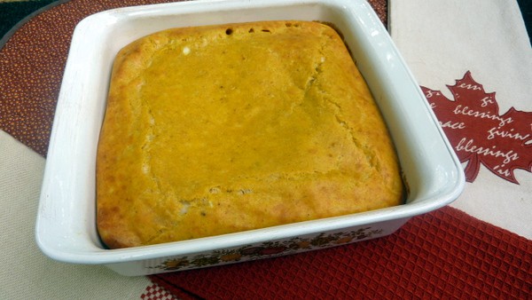 Pumpkin Cheese Souffle. A gluten-free pumpkin version of Jacques Pepin's mother's cheese souffle. You don't even have to separate the eggs! [from GlutenFreeEasily.com] (photo)