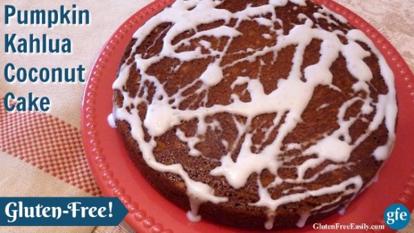 Pumpkin Kahlua Coconut Cake. This is one outstanding cake! [from GlutenFreeEasily.com] (photo)